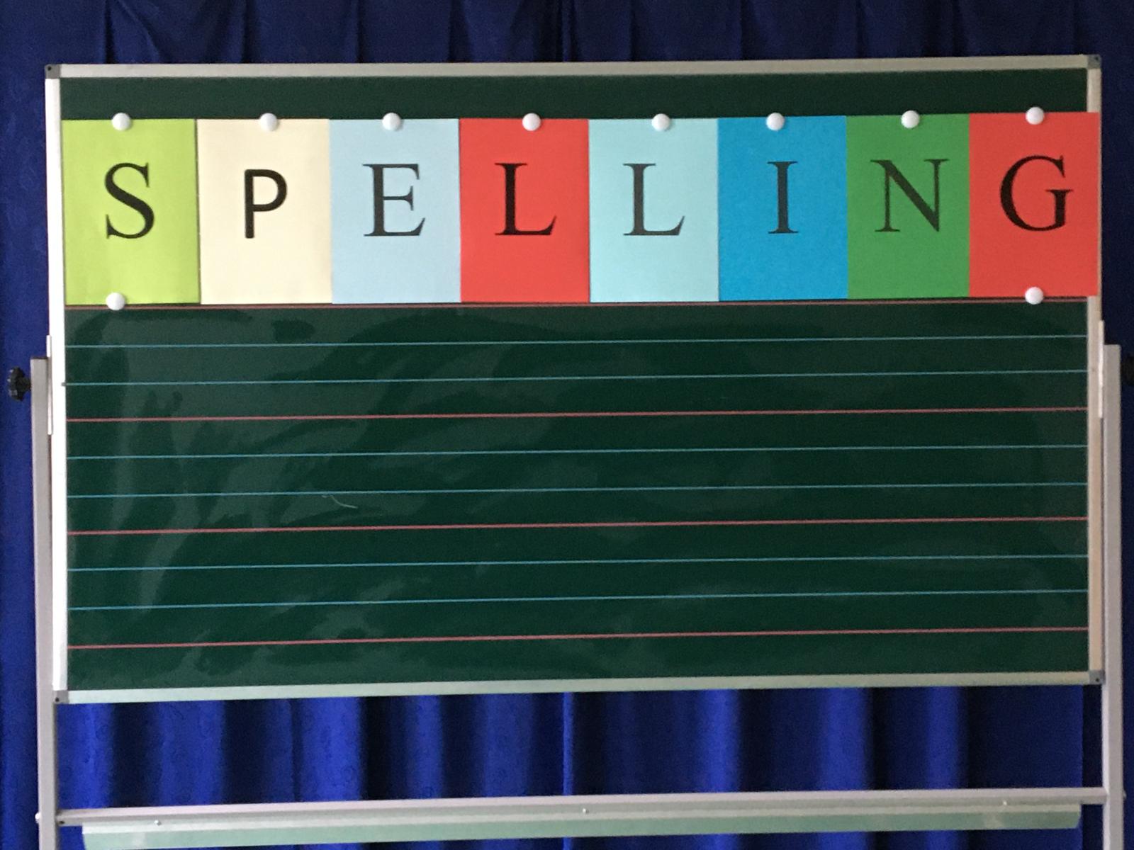 Spelling? It's a piece of cake.