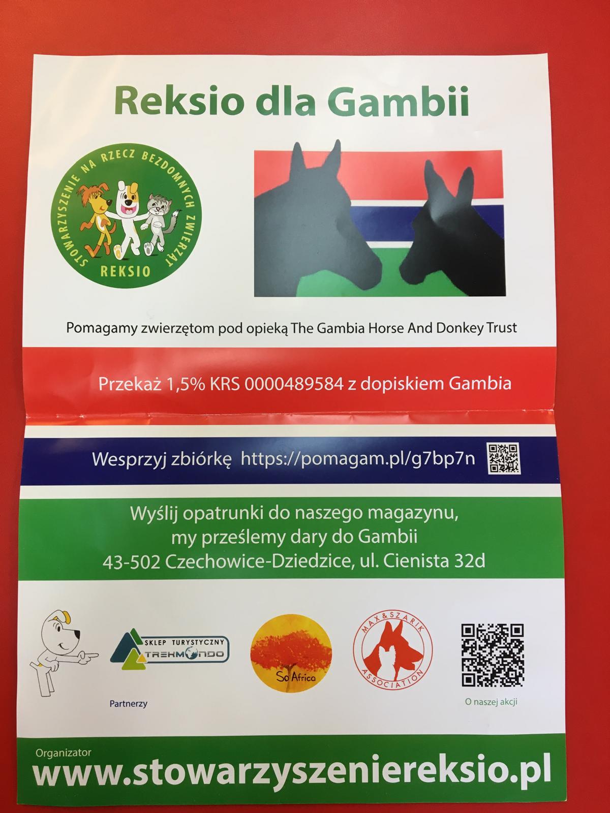 Reksio dla Gambii