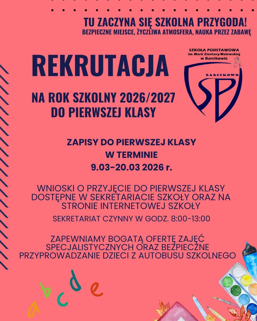 Trwa rekrutacja