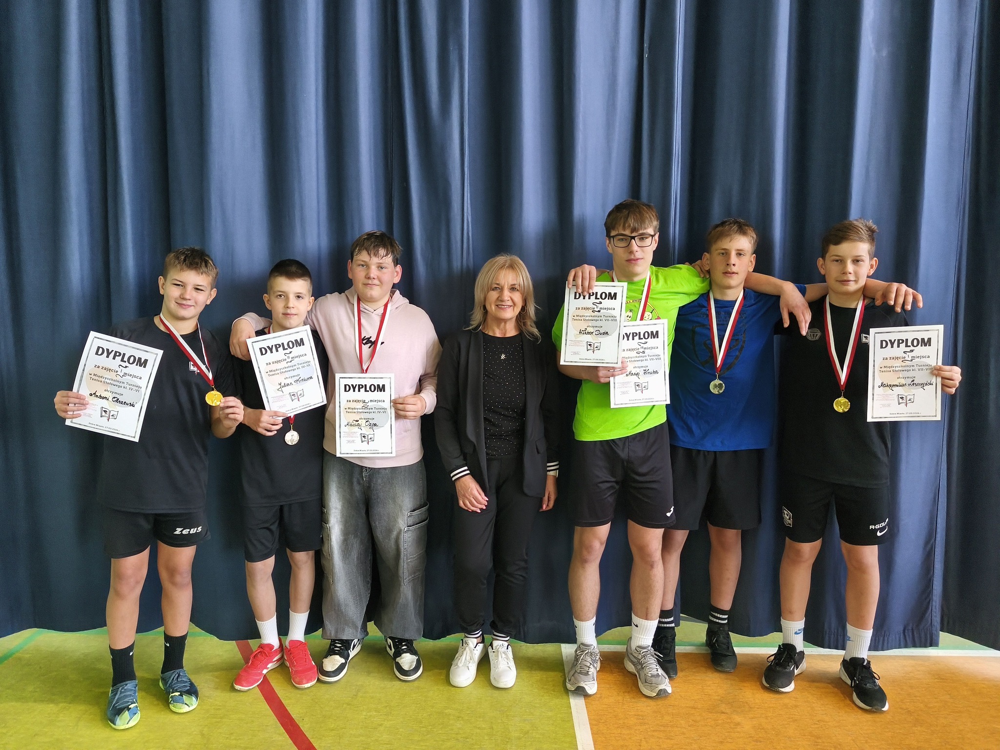 Międzyszkolny Turniej Tenisa Stołowego