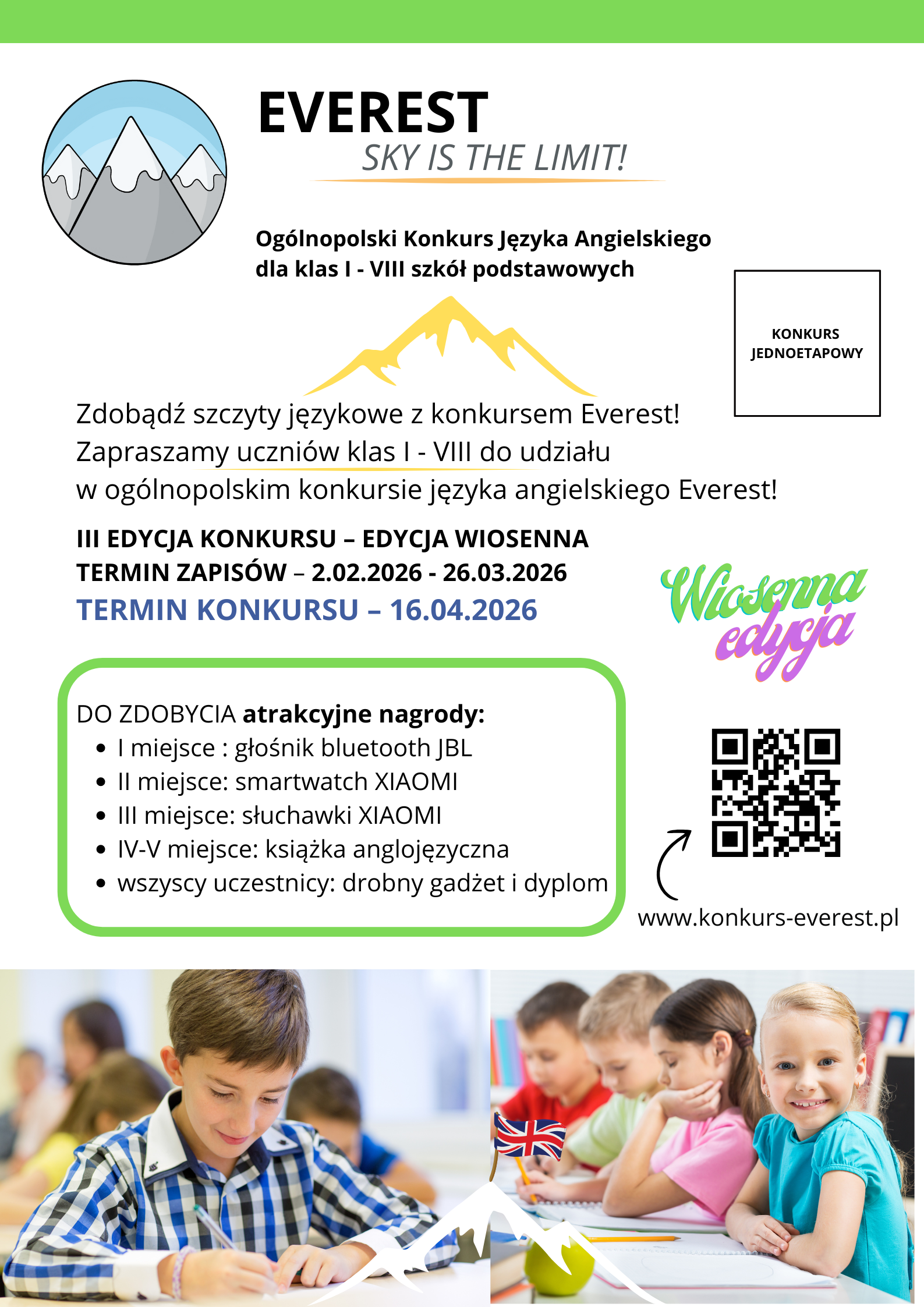 Konkurs Języka Angielskiego „Everest''