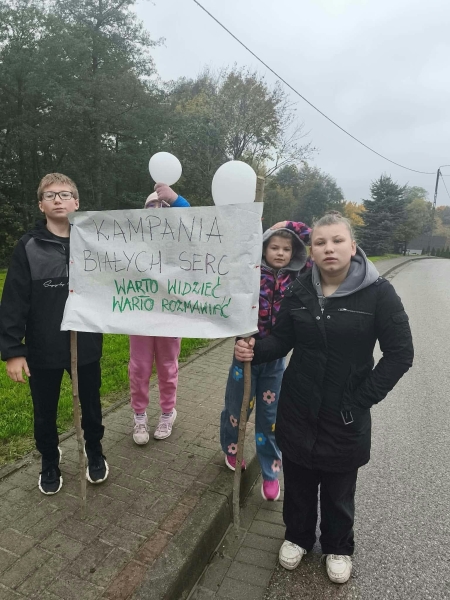 Białe serca - wielkie przesłanie!